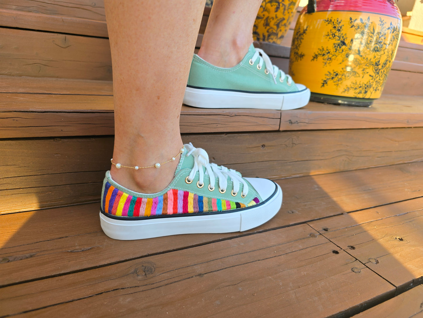 "You Pick" Pattern Multi-Colored Shoe
