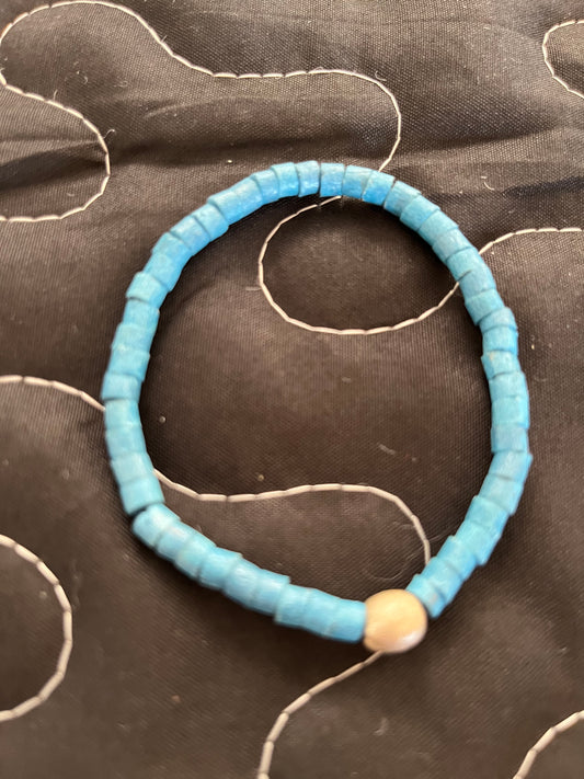 Ceramic Bracelet - Turquoise