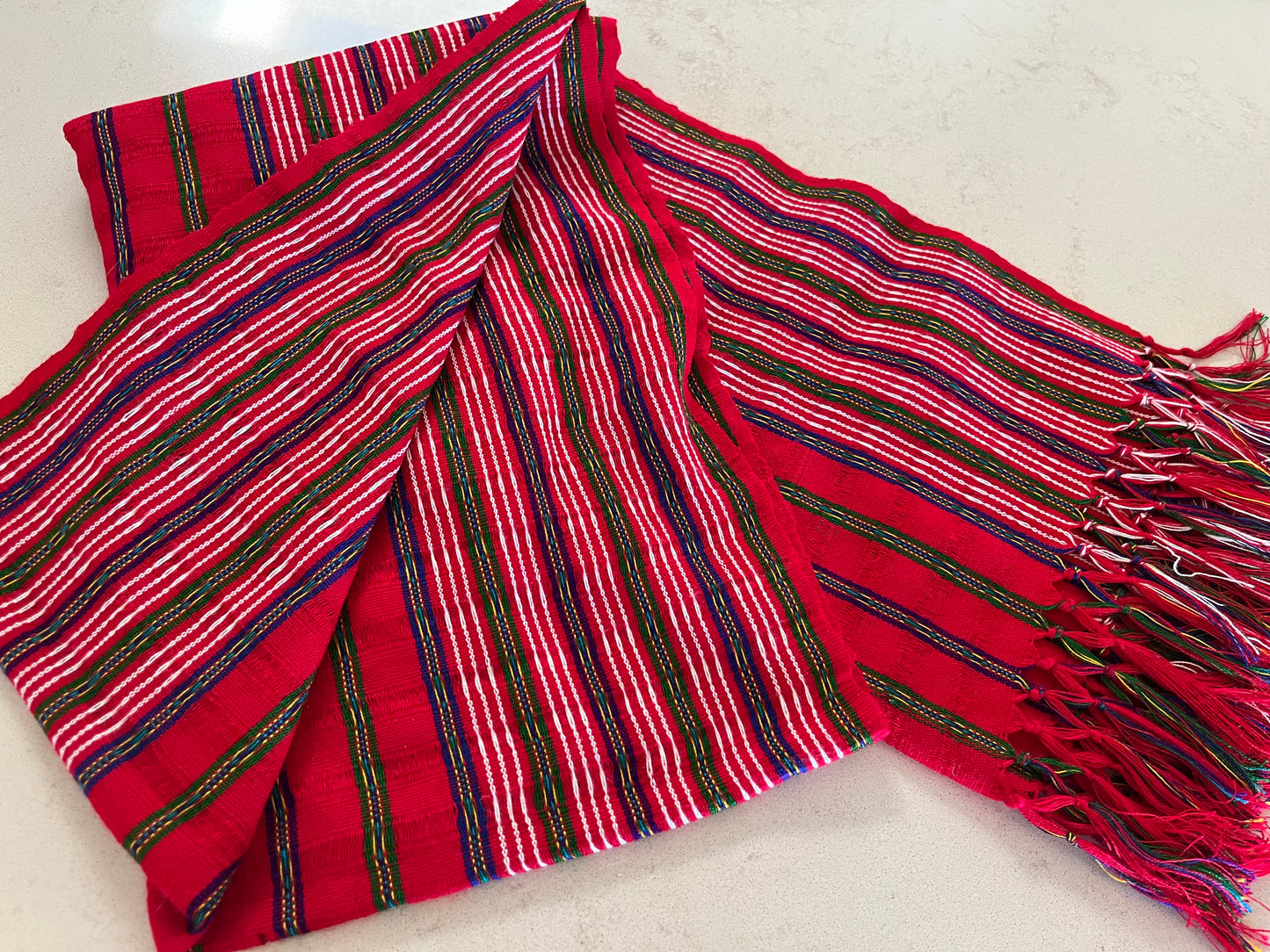 Guatemalan Red Scarf