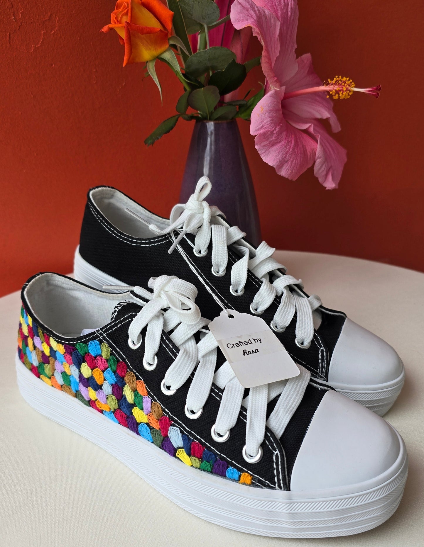 "You Pick" Pattern Multi-Colored Shoe