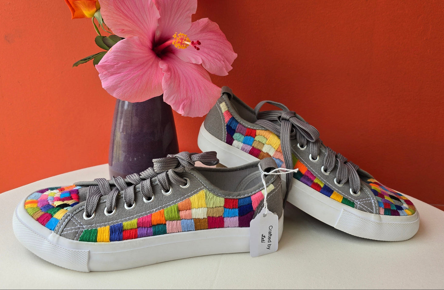 "You Pick" Pattern Multi-Colored Shoe