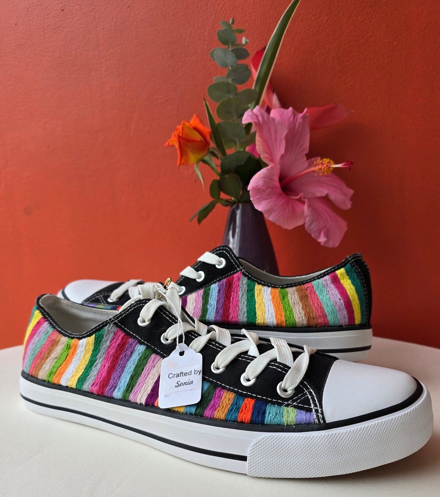 "You Pick" Pattern Multi-Colored Shoe