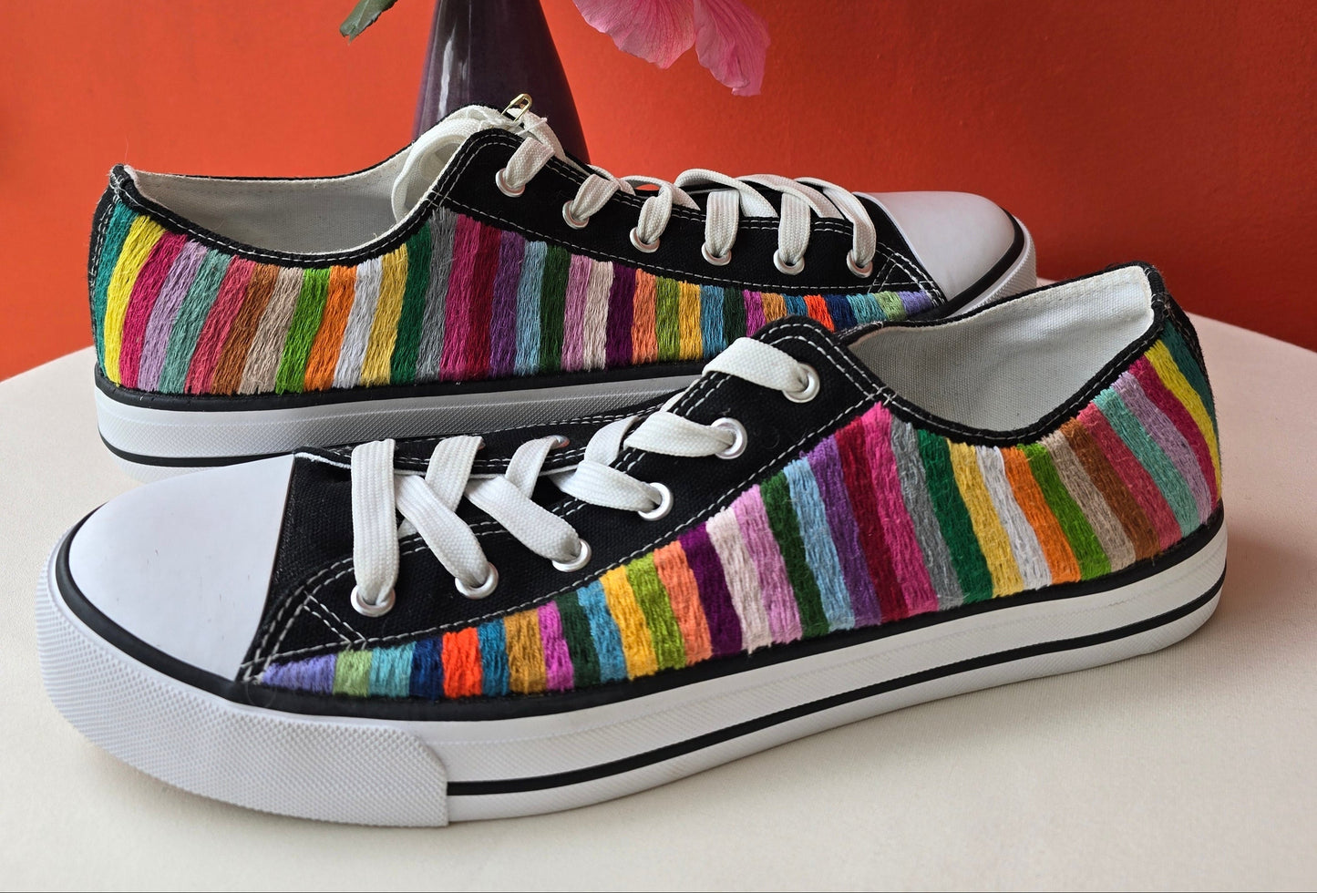 "You Pick" Pattern Multi-Colored Shoe