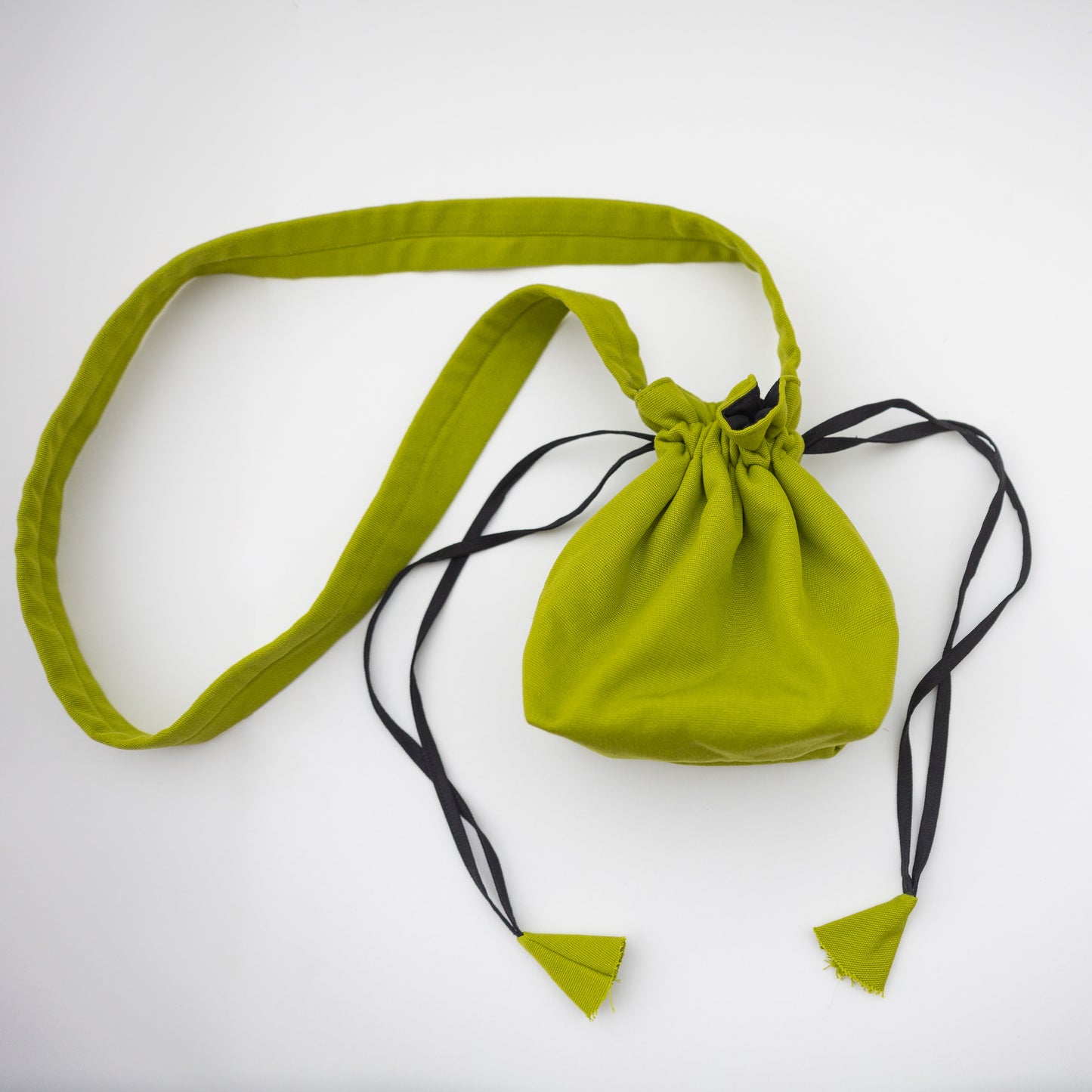 Green Drawstring Bag